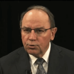 wisconsin republican tom tiffany talking with his mouth open