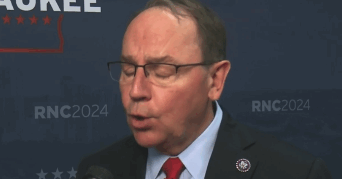 wisconsin republican tom tiffany eyes closed, mouth open
