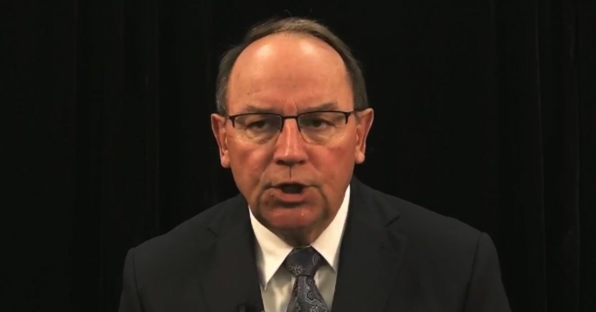 wisconsin republican tom tiffany making a face