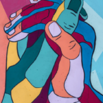artwork depicting hands