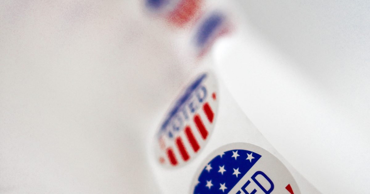 I voted stickers